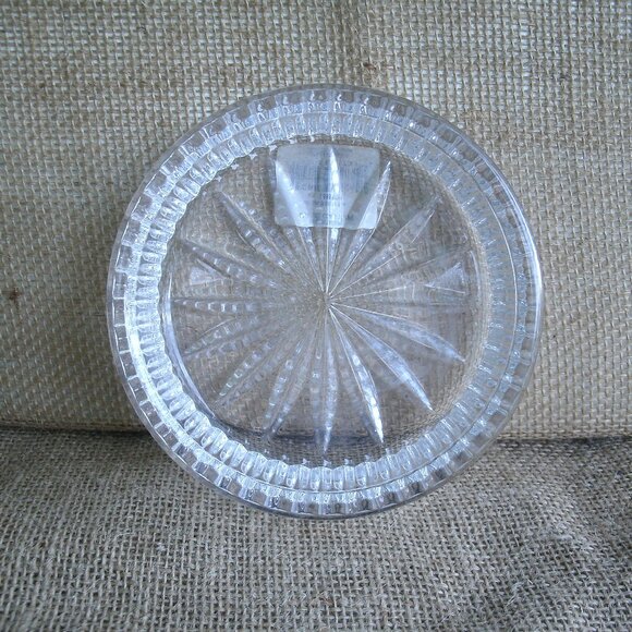 Vintage Waterford Lead Crystal Wine Bottle Coaster - Picture 6 of 13